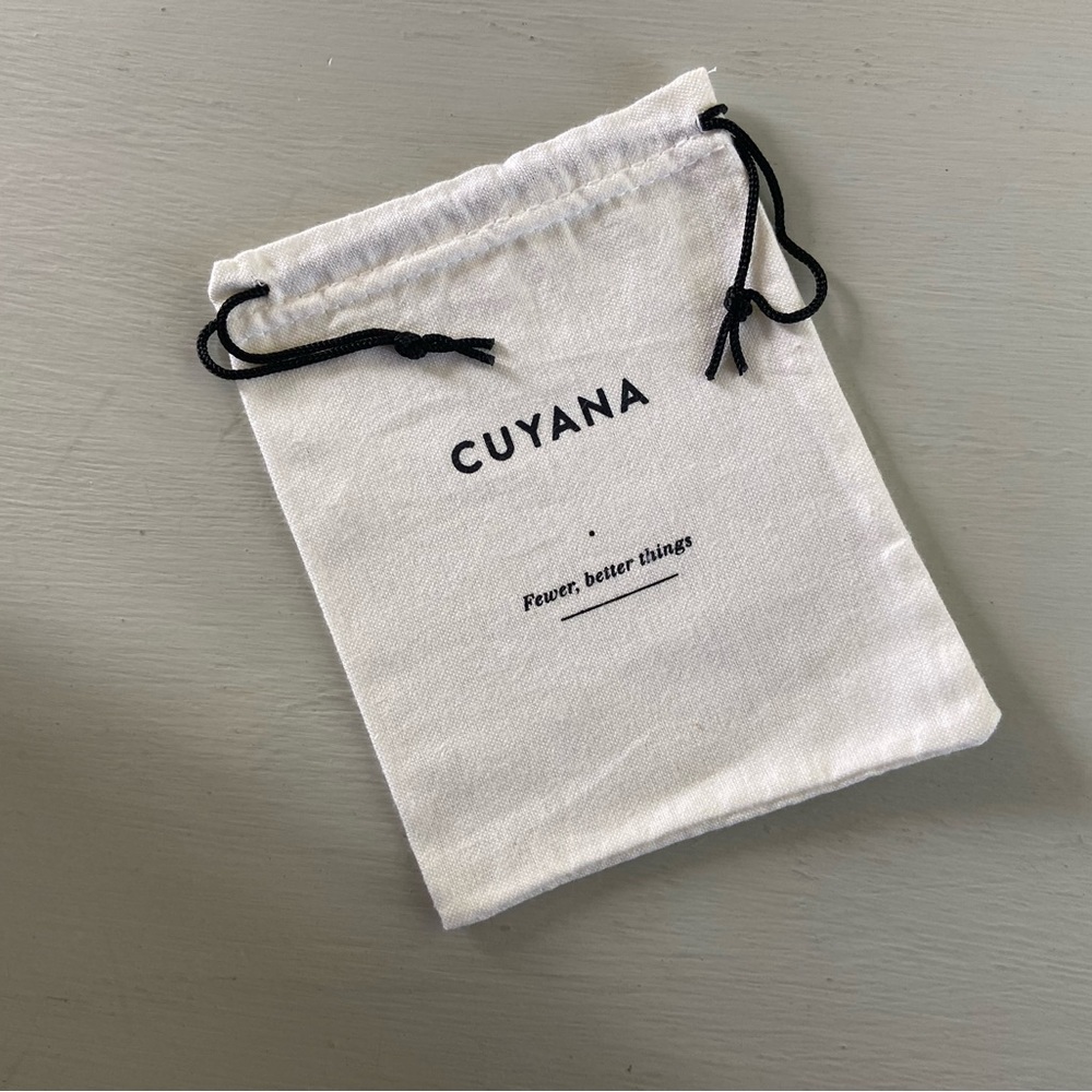 NEW Cuyana Drawstring Storage Bag